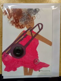 Pink Trombonist
