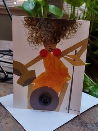 Orange Drummer