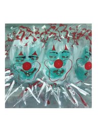 Three For Laughs  19" x 18" Original