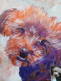 Your Pet's Portrait Created For You
