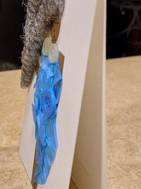 Blue Silver Tulips