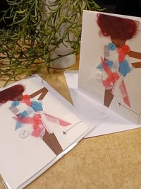 Red White Blue Carnations