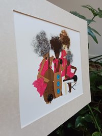 LaHairCard Printed Jazz Ensemble - Matted