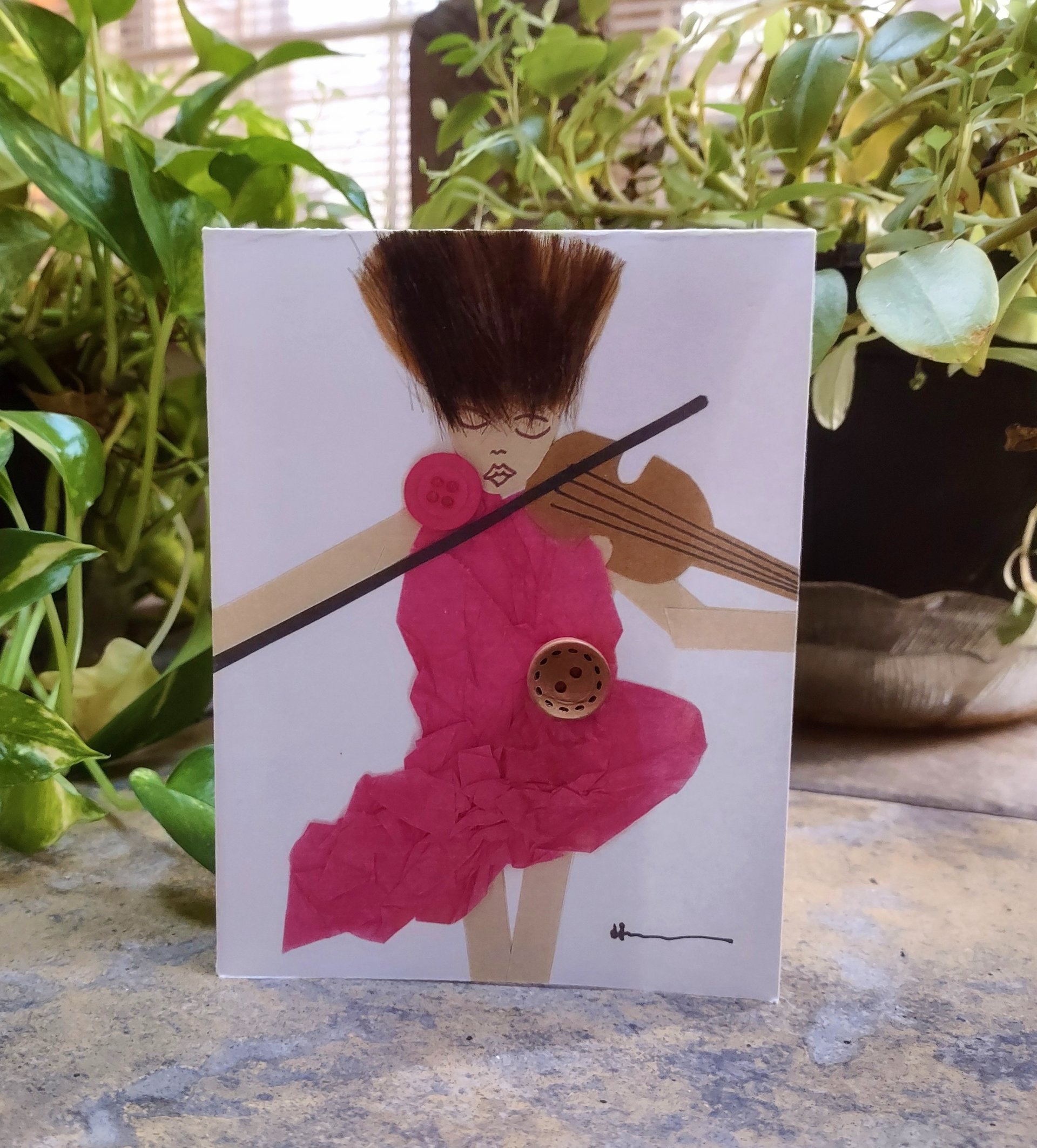 Pink Violinist