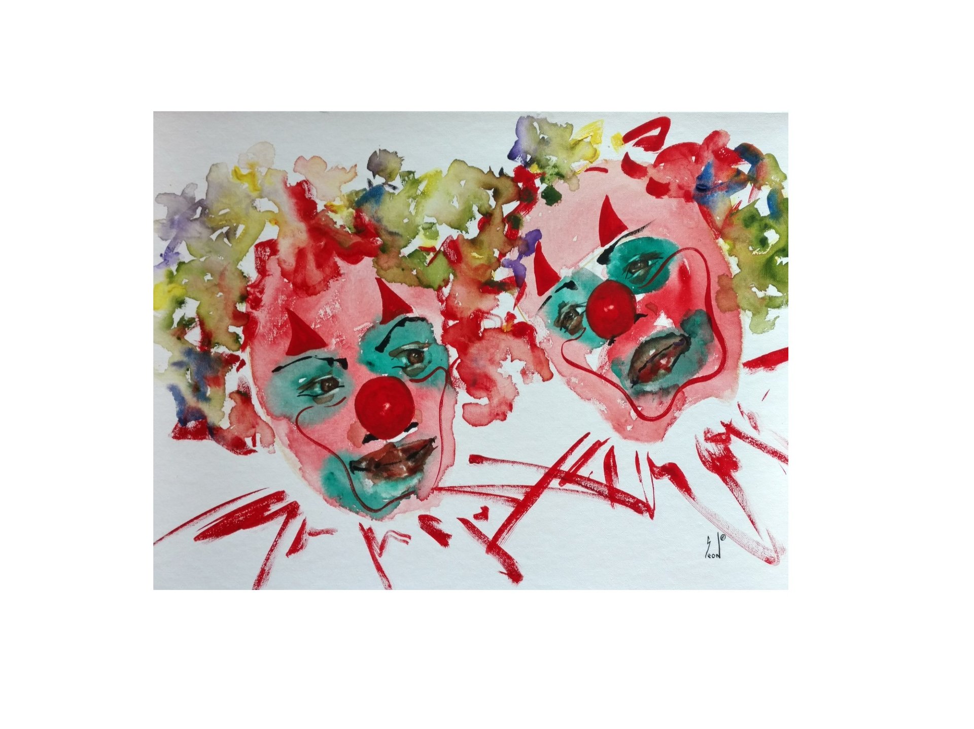 Style With Laughter 18" x 24" Original