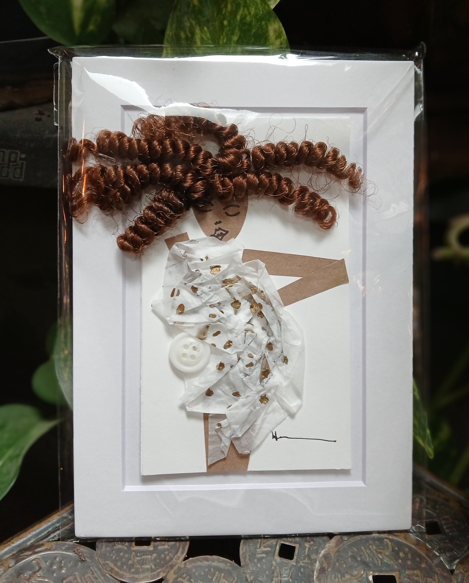 Matted Golden Carnations 