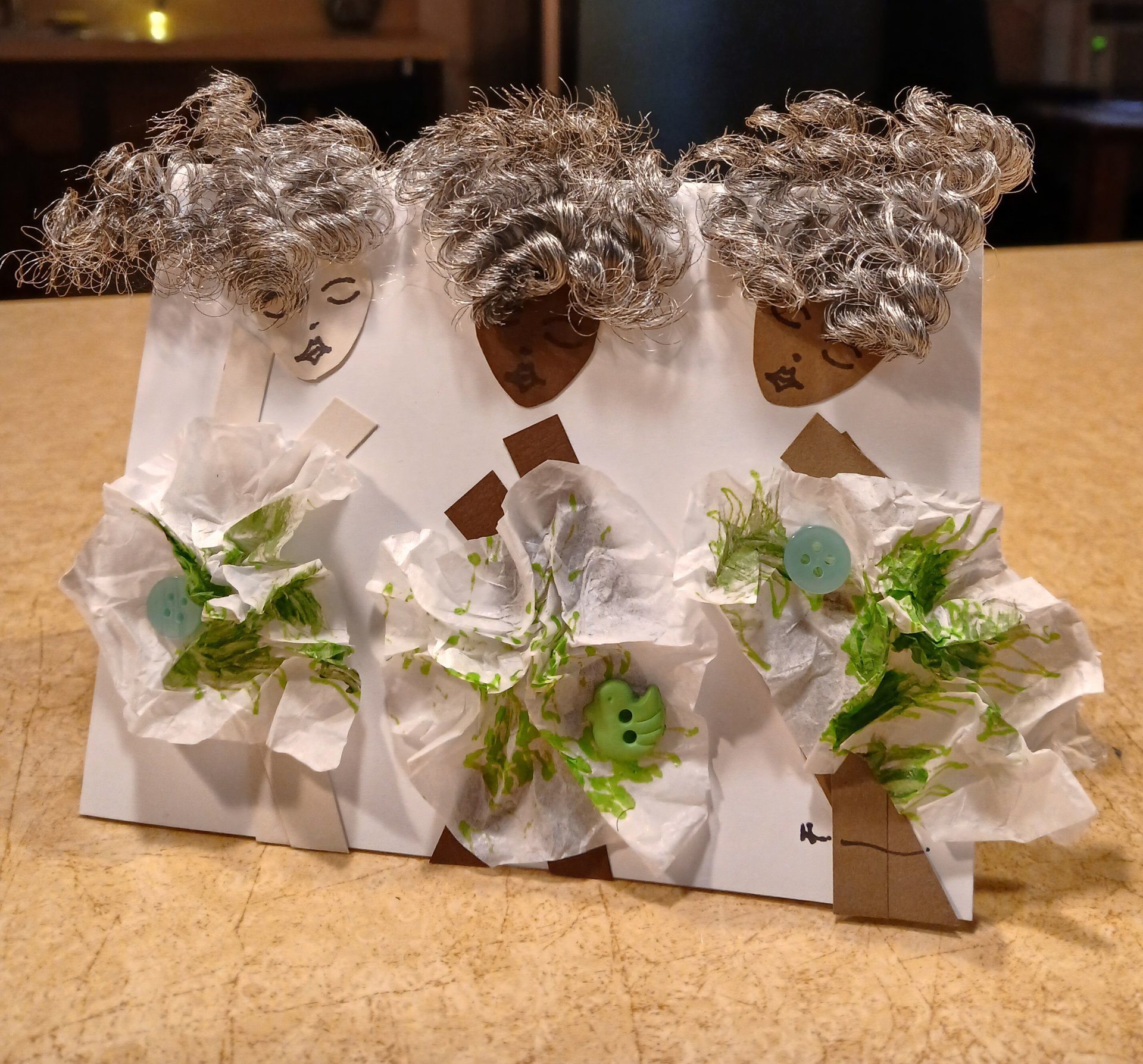 Green Silver Haired Delilahs