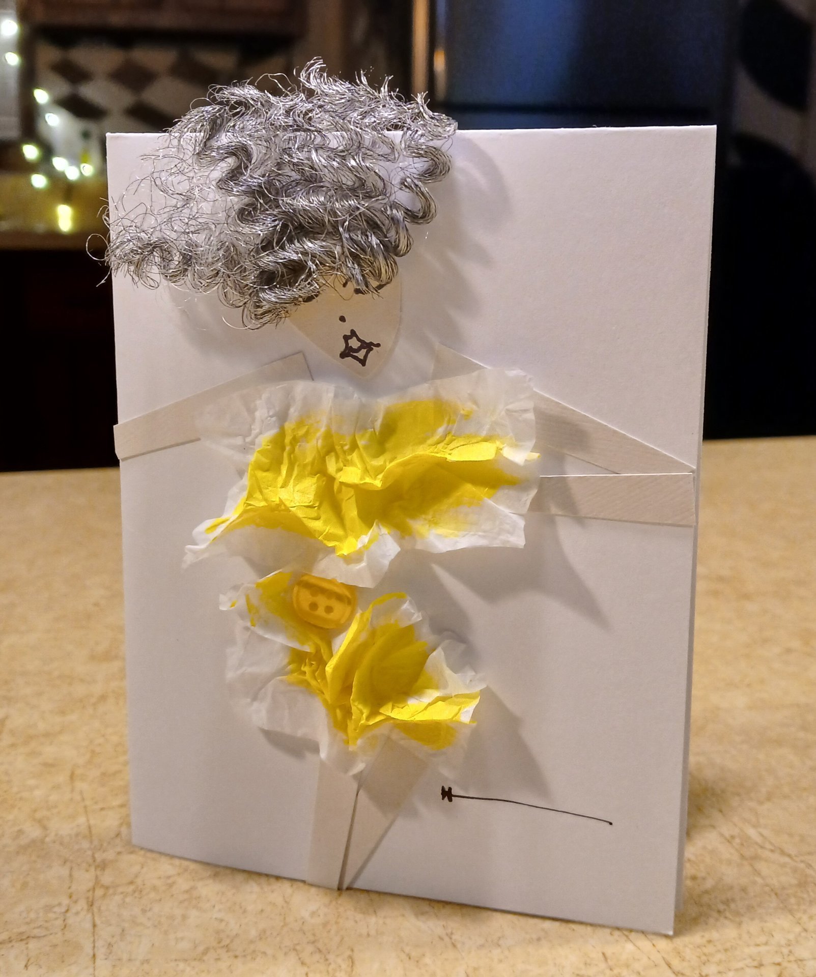 Yellow Silver Haired Delilah 