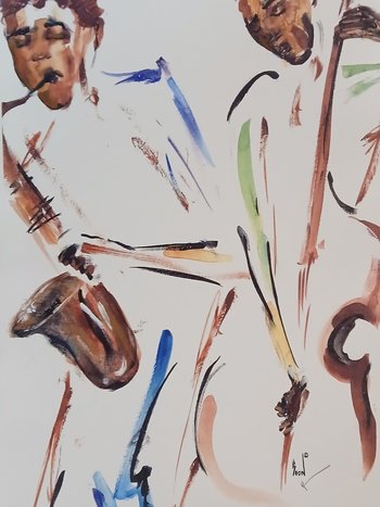 Jazz Combo 11" x 14" Print