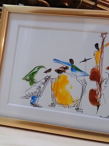 Lined Abstracted Quartet 