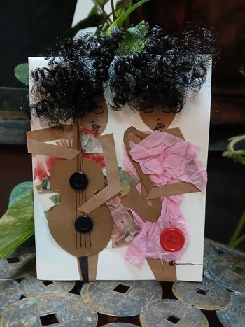 Pink and Floral Musical Combo