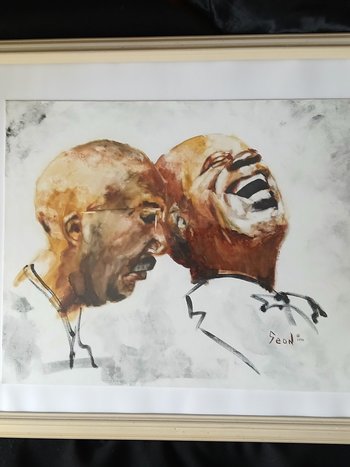 Eubie and Louie 16" x 20" Original