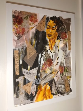 Quite Power 18" x 24" Original