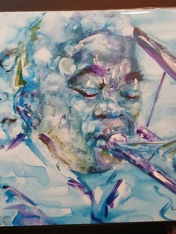 Blue Trombonist
