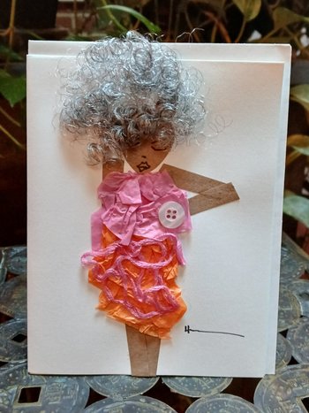 Pink and Orange Carnations
