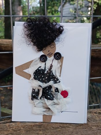 Black and White Florals 